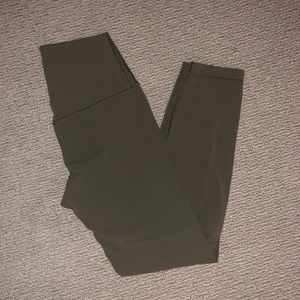 lululemon Women’s Align Pant 25” in Dark Olive